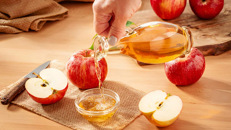 لاغری فواید چربی سوزی با سرکه سیب