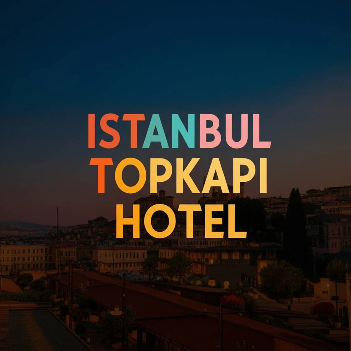 هتل توپکاپی استانبول Istanbul Topkapi Hotel