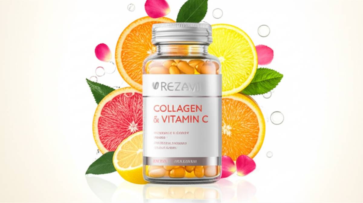 کپسول کلاژن و ویتامین C رزاویت | فواید و ویژگی های کامل