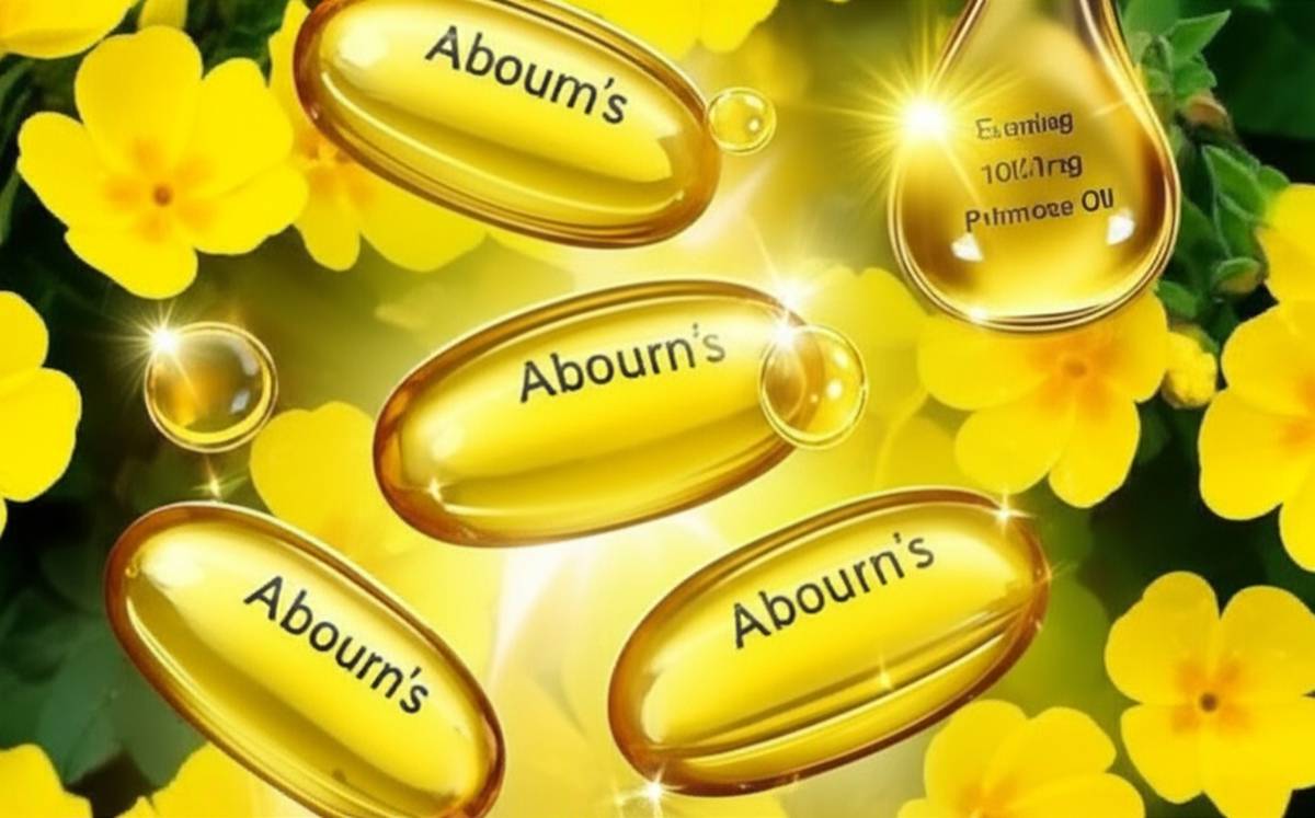 کپسول روغن گل مغربی ابورنز 1000 میلی گرم | قیمت و خرید