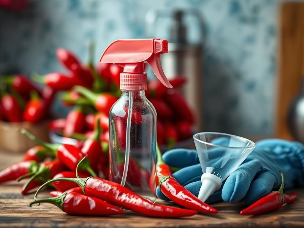 آموزش درست کردن اسپری فلفل خانگی | گام به گام و ایمن