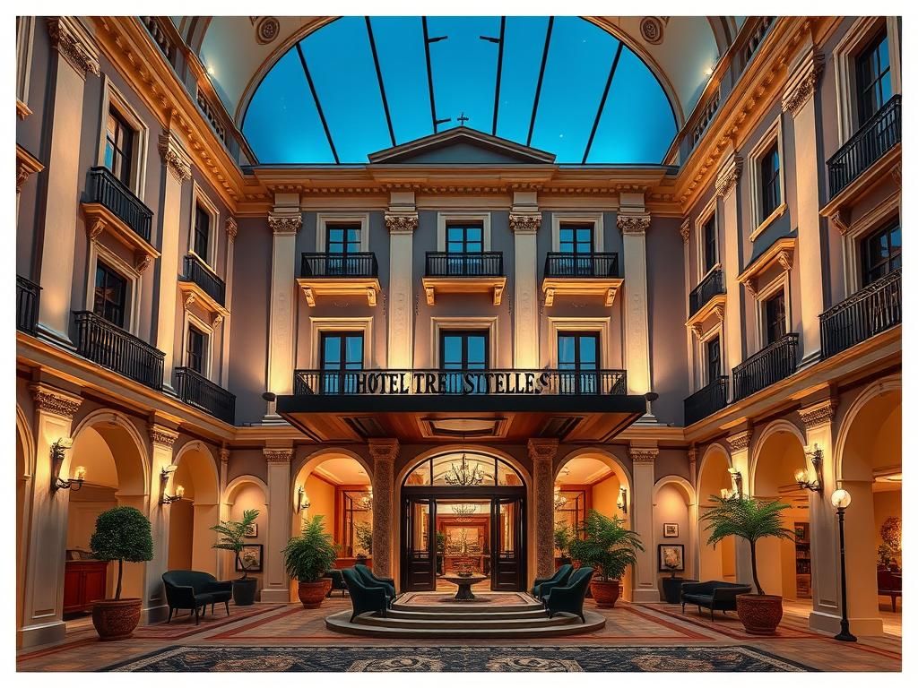 هتل تری استل رم (Tre Stelle Rome) | عکس، قیمت و رزرو