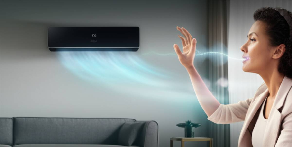 کنترل صوتی کولر گازی سامسونگ | راهنمای تنظیم دما با صدا