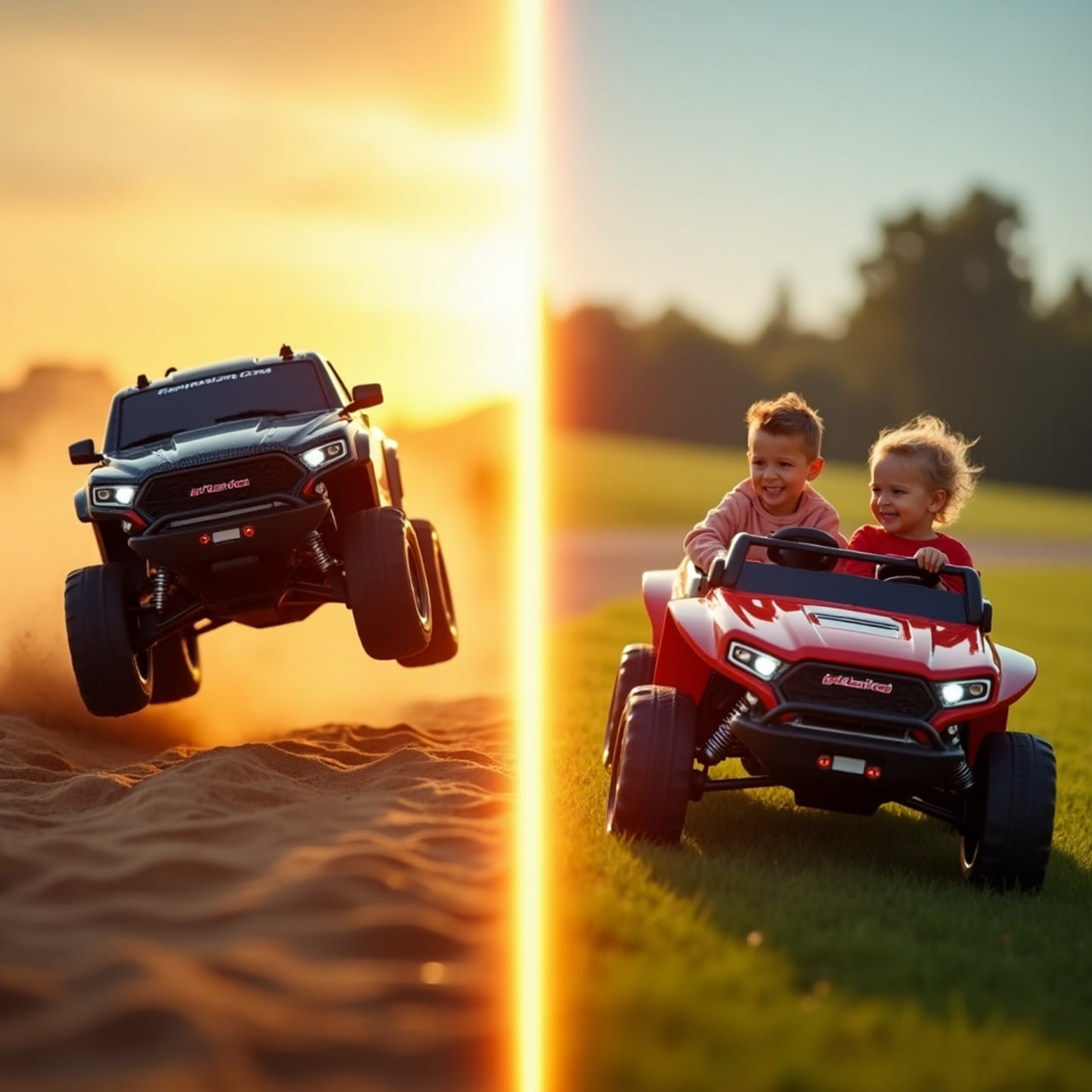 فابریکو: دنیایی از هیجان و ایمنی با ماشین شارژی کودک