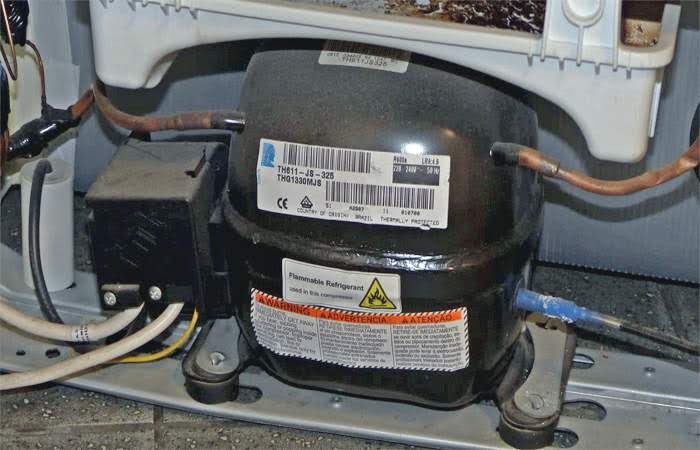 تست سالم بودن موتور یخچال