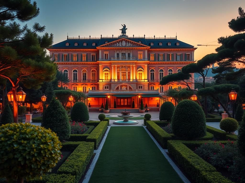 هتل پارکو دی پرینسیپی گرند رم | لوکس و ۵ ستاره در رم