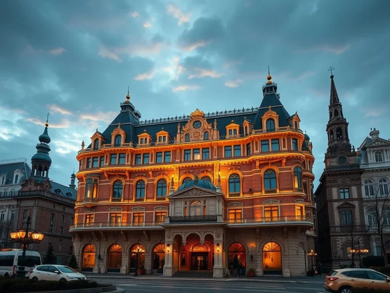 هتل بوداپست مسکو (Budapest Hotel) | رزرو و امکانات لوکس