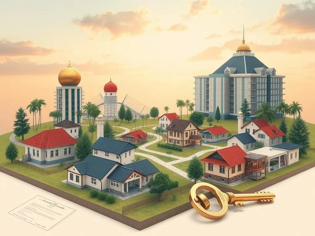 اموال غیر منقول شامل چیست - تعریف، انواع و مثال‌ها